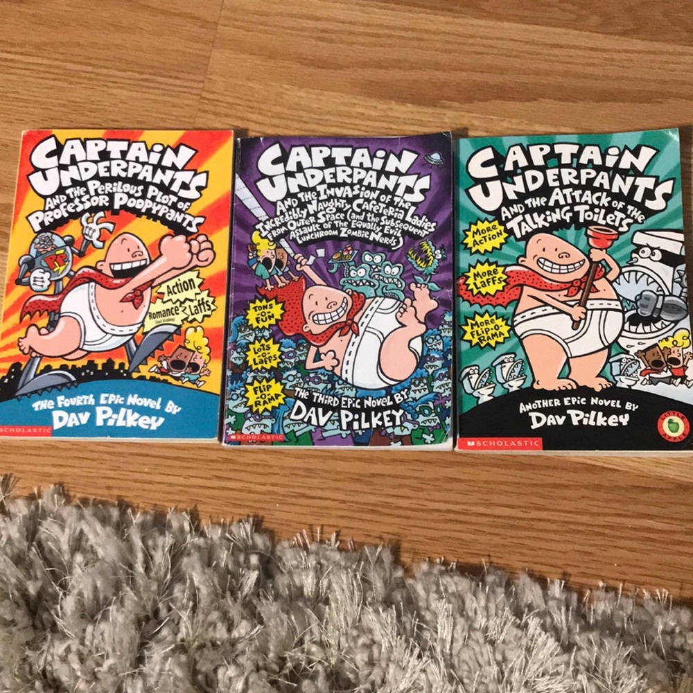 Captain underpants books